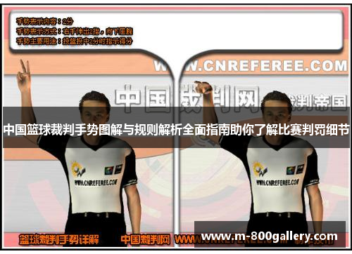 中国篮球裁判手势图解与规则解析全面指南助你了解比赛判罚细节