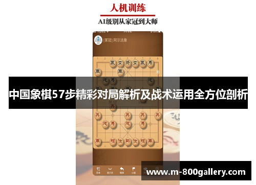 中国象棋57步精彩对局解析及战术运用全方位剖析